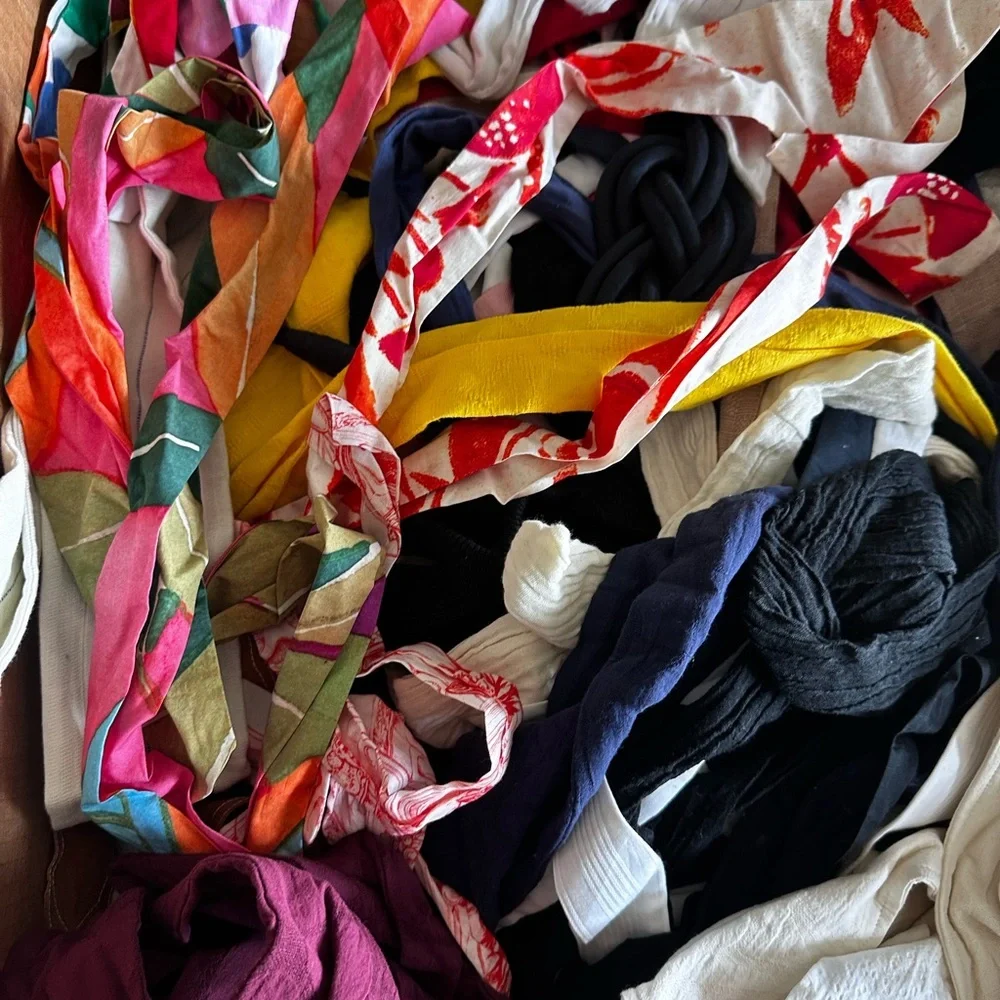 Mara Hoffman Mystery Bundle of Fashion Belts No Label Bold‎ & Neutral Styles 10